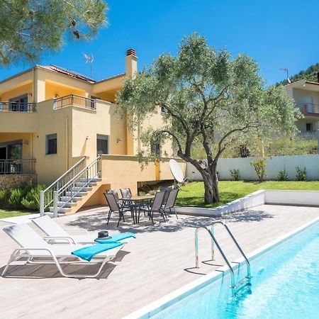 Louloudis Pool Villa Skala Rachoni  Zewnętrze zdjęcie