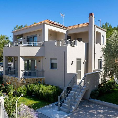 Louloudis Pool Villa Skala Rachoni  Zewnętrze zdjęcie