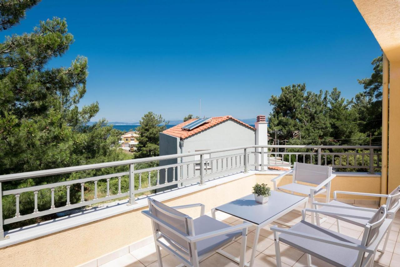 Louloudis Pool Villa Skala Rachoni  Zewnętrze zdjęcie